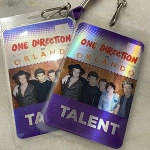 Original One Direction “talent” lanyard